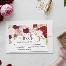 Burgund Blush Pink Blumenzwiebelblume UAWG Wasserf
