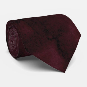 Burgund Bordeaux Aquarell Leinwand Hochzeit Krawatte