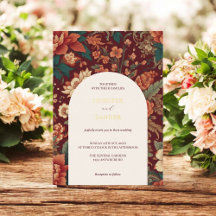 Burgund Chinoiserie Hochzeit Elegantes Klassisches
