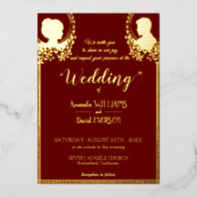 Burgund - Elegante Hochzeit - mit Real Golden