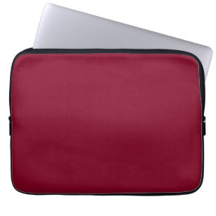 Burgund (feste Farbe) Laptopschutzhülle