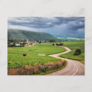 Burgund, Frankreich Postkarte