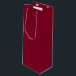 Burgund Geschenktüte Für Weinflaschen<br><div class="desc">Burgund ist eine tiefe,  reiche Farbe,  die dunkles Rot mit Untertönen von Lila und manchmal Braun verbindet. Sie wird oft als raffiniert,  luxuriös und warm beschrieben,  ähnlich der Farbe von Rotwein aus der Region Burgund in Frankreich.</div>