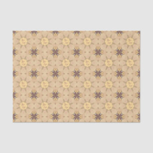 Burgund Ivory marokkanisches geometrisches Busines Seidenpapier