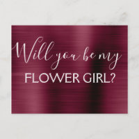 Burgund Lila Elegante Blume Hochzeit