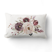 Burgund Lila Maroon Weiße Blüte Elegante Blume