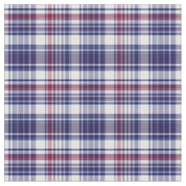 Burgund Navy Weiße Preppy Madras Kariert Sz2#1 Stoff