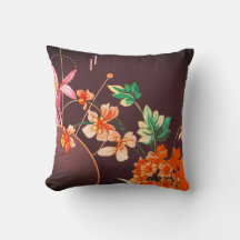 Burgund & Orange Elegant Blütenblumen