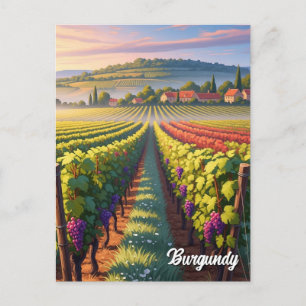 Burgund Reisen Frankreich Postkarte