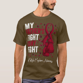 Burgund Ribbon Vater kämpfen Multiples Myelom Aw T-Shirt