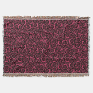 Burgund-Rose Decke