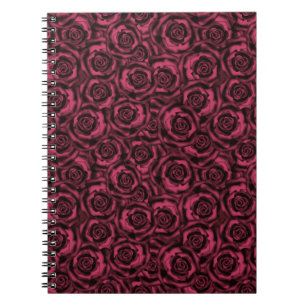 Burgund-Rose Notizblock
