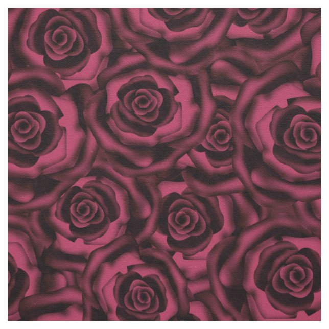 Burgund-Rose Stoff (Muster)