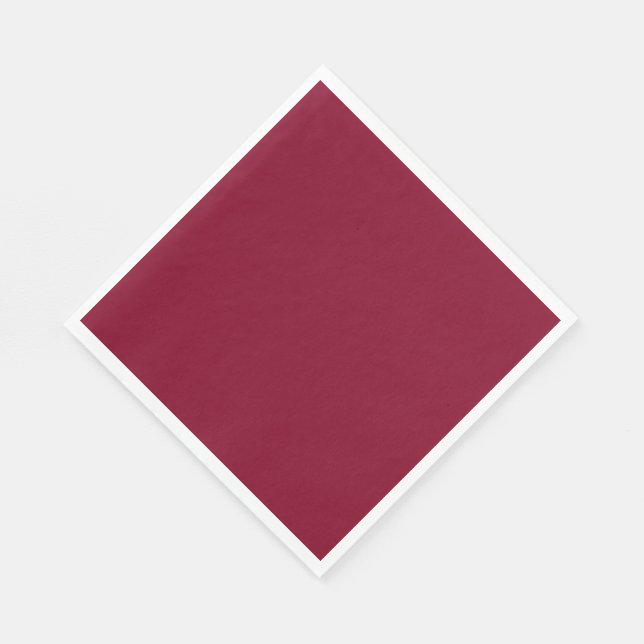 Burgund Serviette (Ecke)