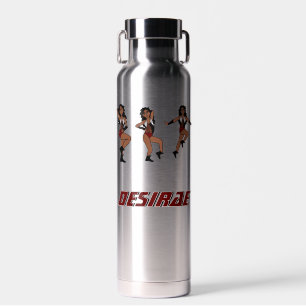 Burgund-Sparktanz-Wasserflasche #1 Trinkflasche