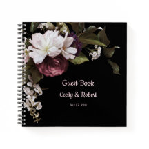 Burgund und Blush Pink Florals WedgGuest