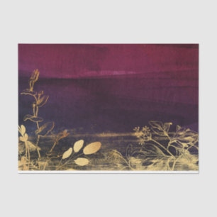 Burgund und Gold Seidenpapier
