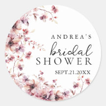 Burgund und Rosen-Aquarell-Blumen-Brautparty