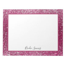 Burgund und Silberner Glitzer