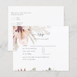 Burgund Wein Pampas Tropische Hochzeit