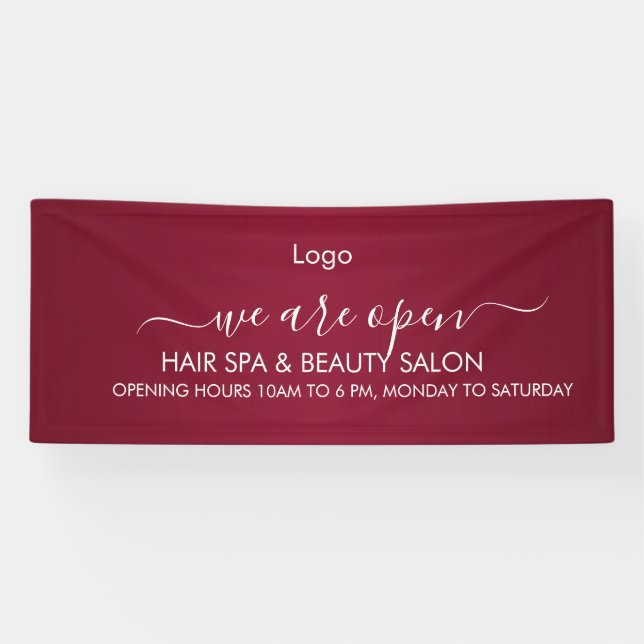 Burgund Weinkultur und Erde Banner (Horizontal)