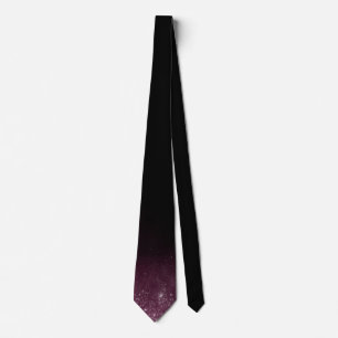 Burgunder-Glitzern Krawatte