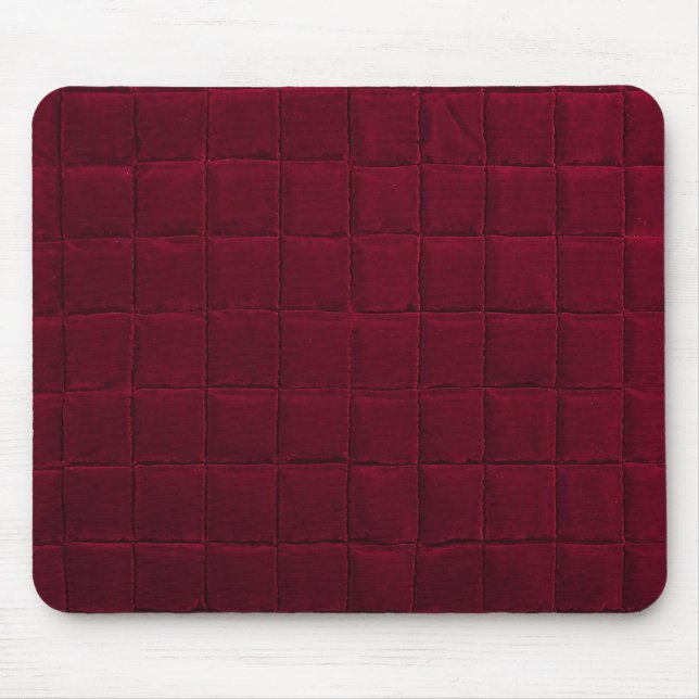 Burgunder Muster Mousepad (Vorne)