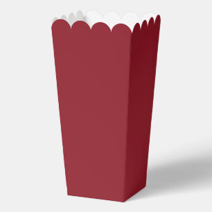 Burgunder Popcorn-Box Geschenk Geschenkschachtel