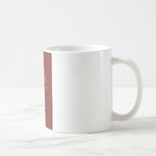 Burgunderrote Garten-Schwertlilie Kaffeetasse