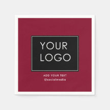 Burgundi-Logo für moderne Unternehmen