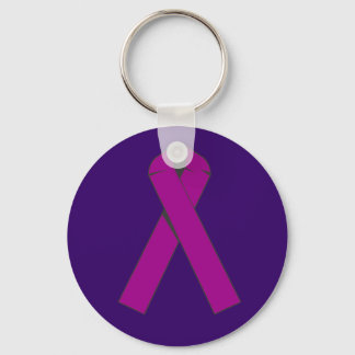 Burgundy Awareness Ribbon Products Schlüsselanhänger
