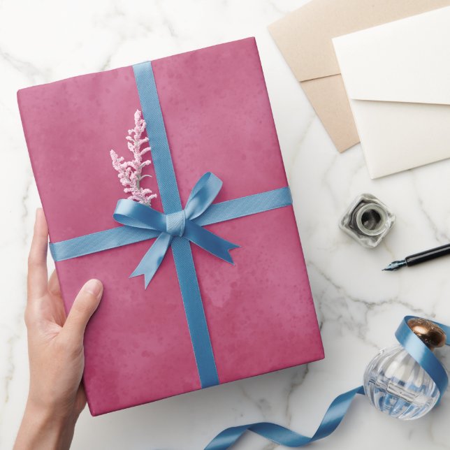 Burgundy Blush Geschenkpapier (Schenken)