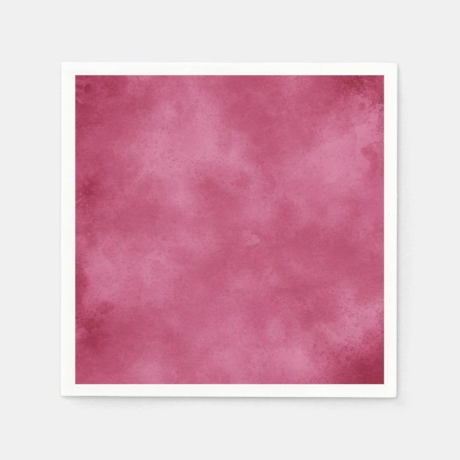 Burgundy Blush Serviette (Vorderseite)