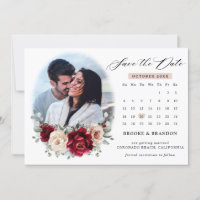 Burgundy Champagne Ivory Mauve Rose Floral Wedding