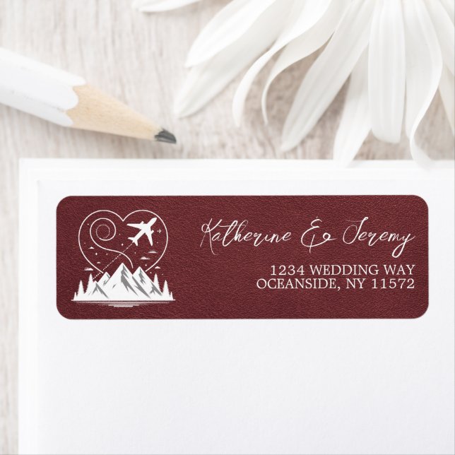 Burgundy Colorado Passport (Insitu)