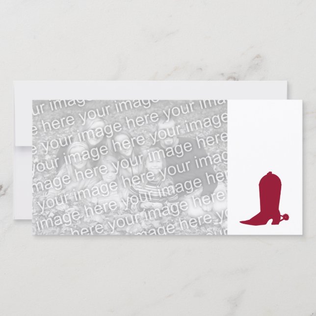 Burgundy Cowboy Boot (Vorderseite)