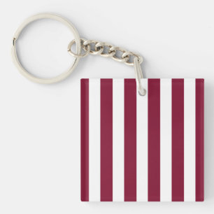 Burgundy et blanc rayures de bonbons