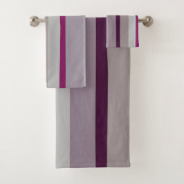 Burgundy et rose Abstrait rayures