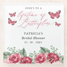 Burgundy Lifetime von Butterflies-Brautparty