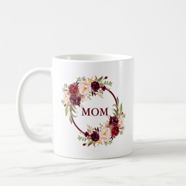 Burgundy-Mama Kaffeetasse (Links)