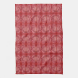 Burgundy Maroon Muster Imitate Batik Küchen Handtü Geschirrtuch