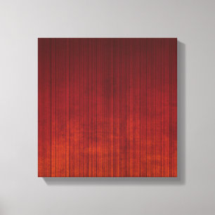 Burgundy Orange Red gestreift Abstrakt Leinwanddruck