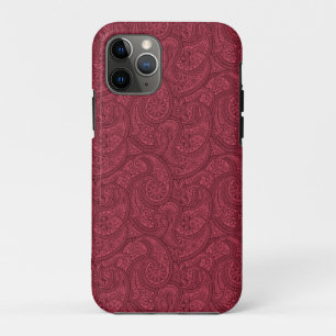 Burgundy Paisley Case-Mate iPhone Hülle