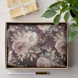 Burgundy Red Blush Seidenpapier