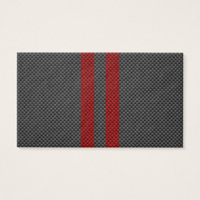 Burgundy Red Carbon Fiber Style Racing Stripes (Devant)