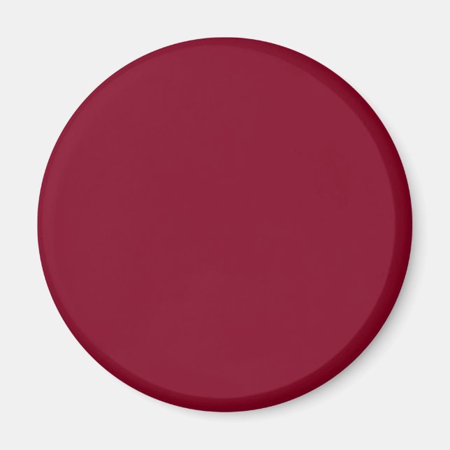 Burgundy Solid Color Magnet (Vorne)