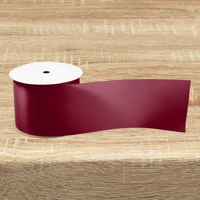 Burgundy Solid Color Satinband (Von Creator hochgeladen)