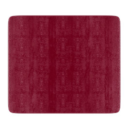 Burgundy Solid Color Schneidebrett