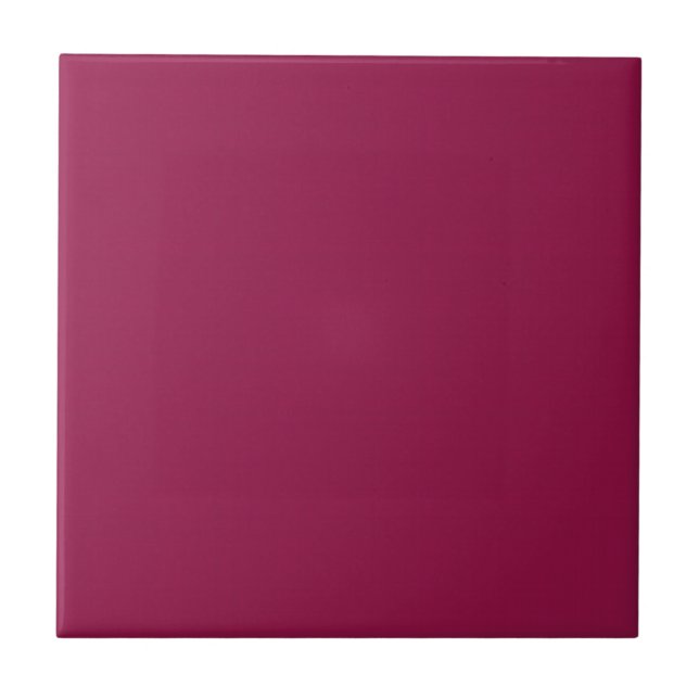 Burgundy Solid Light Scratch Keramik Tile Fliese (Vorderseite)