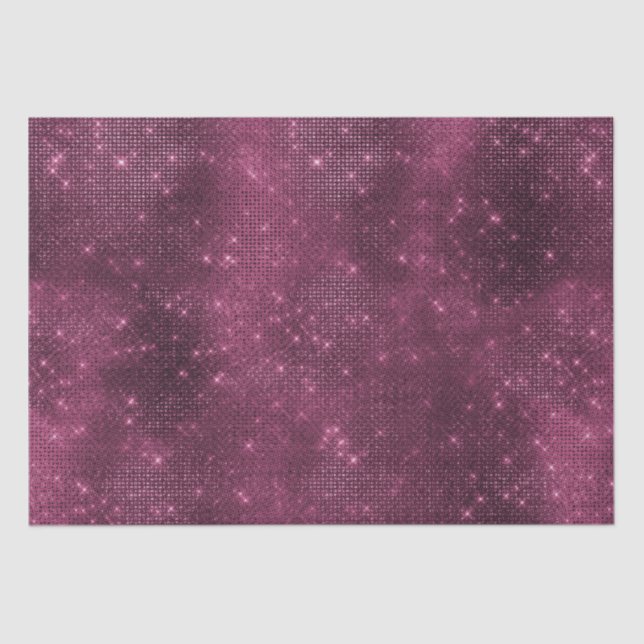 Burgundy Sparkle Seidenpapier (Vorderseite)